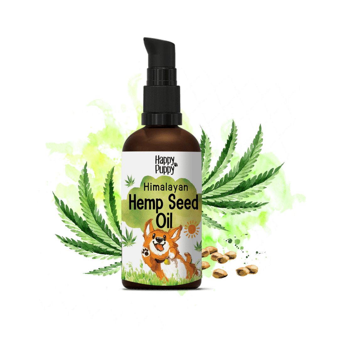 Happy Puppy Organics - Hemp Seed Oil For Cats & Dogs