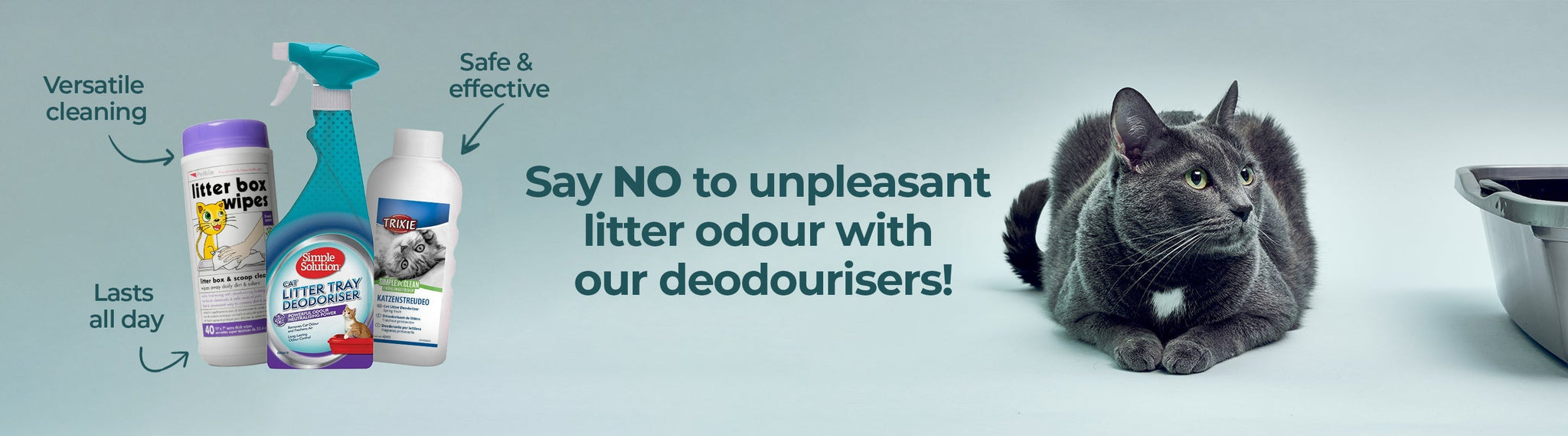 Cat Cleaners & Deordorisers - Petsy
