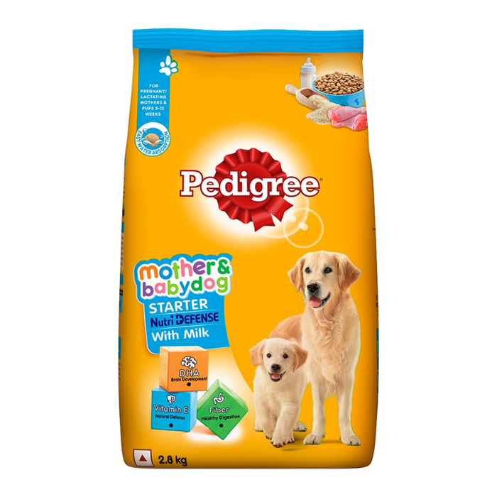 Pedigree Starter Nutri Defense With Milk Pregnant/ Lactating Mothers & Pups (3-12 Weeks) Dry Dog Food