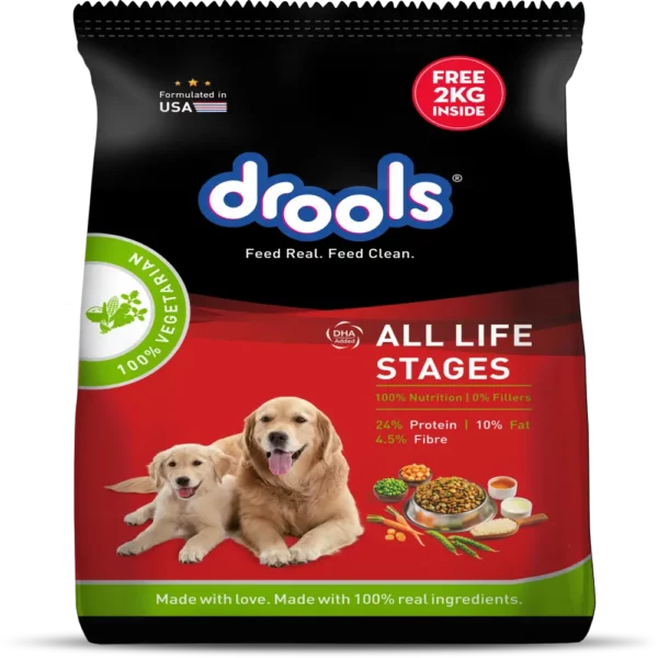 Drools Dry Dog Food - 100% Vegetarian