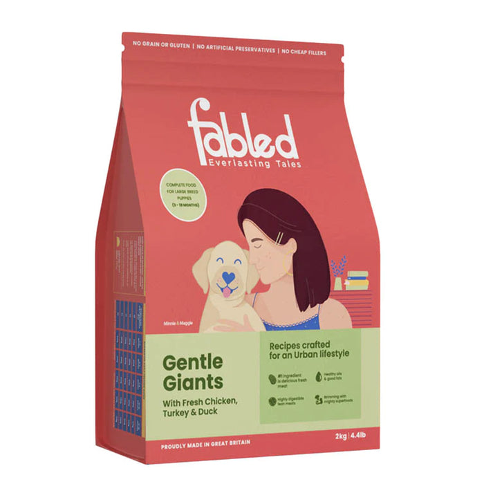 Fabled Dry Dog Food - Gentle Giants Puppy Large Breed Recipe