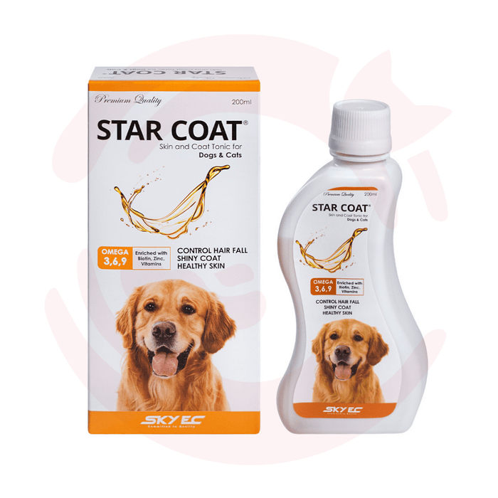 Sky EC Supplements for Cats & Dogs - Star CoatÂ® Skin & Coat Tonic