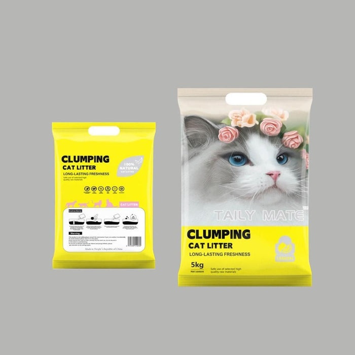 Taily Mate Clumping Cat Litter - Lemon