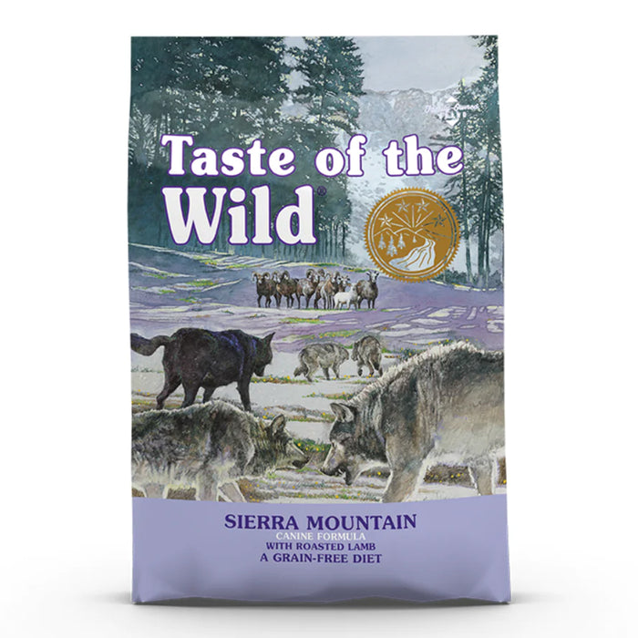 Taste of the Wild Sierra Mountain Puppies/Adult Dry Dog Food All Breeds - Roasted Lamb