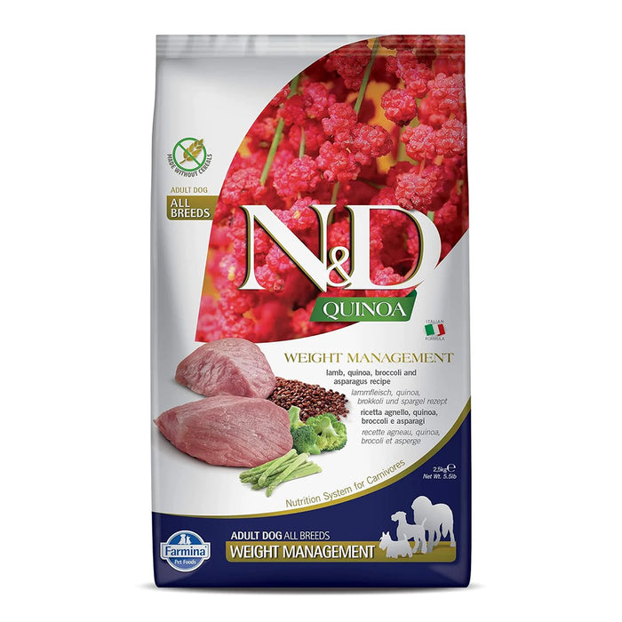 Farmina Dry Food - N&D Quinoa Dog Weight Management Adult Med/Maxi (7kg)