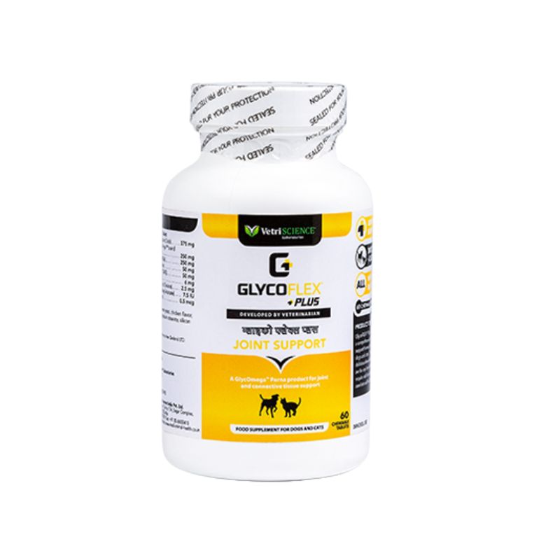 VetriScience Supplements for Dogs - Glycoflex Plus  - Joint Support Formula
