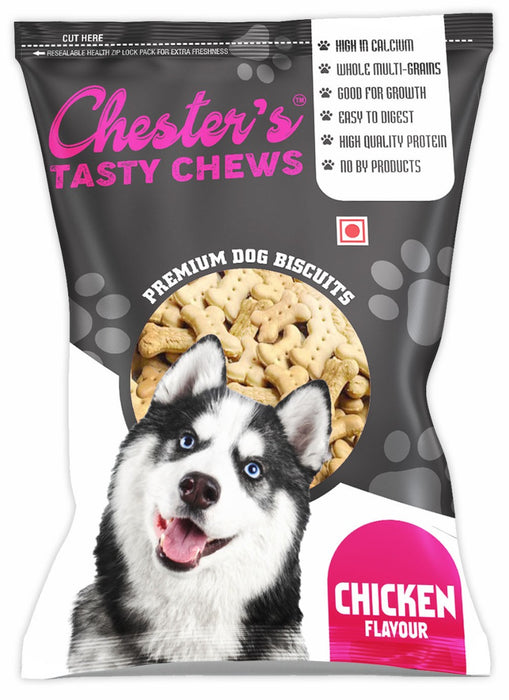 Chester Chicken Dog Biscuit - 900 gm - Pack of 3
