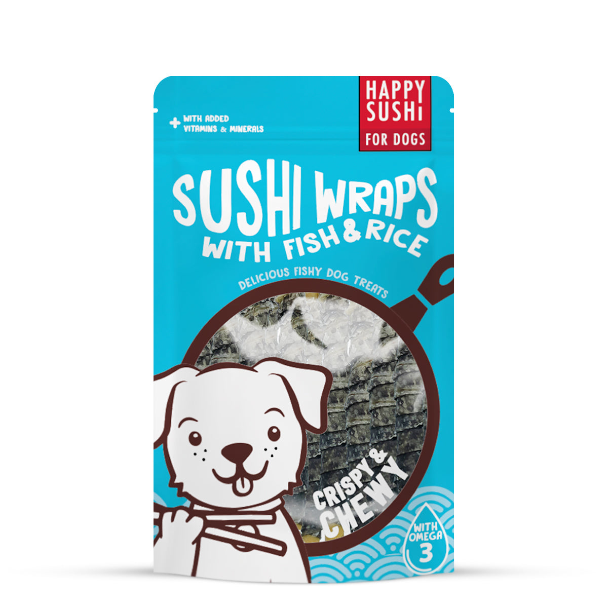 Imaginelles Happy Sushi Wraps Fish & Rice 12 Pieces - 132 gm