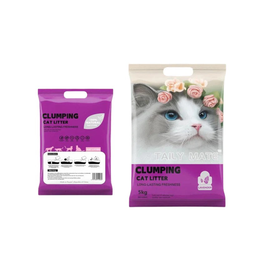 Taily Mate Clumping Cat Litter - Lavender