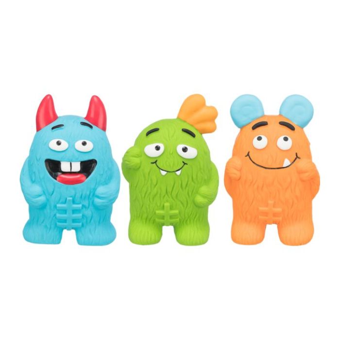 Trixie Dog Toys - Latex Monster (Pack of 1) (Assorted Designs) - For Small Breeds