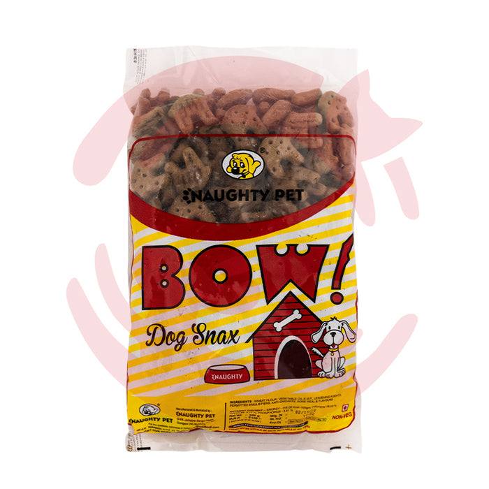 Naughty Pet Dog Treats - "Bow" Biscuits (500g)