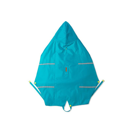 PetWale Raincoats with Reflective Strips for Dogs - Turquoise