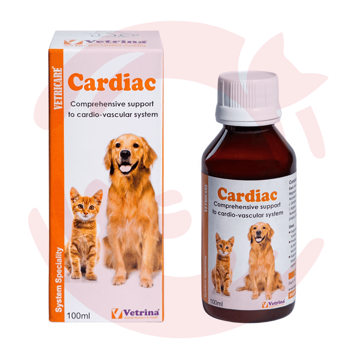 Vetrina Supplements for Cats & Dogs - Vetricare Cardiac (100ml)