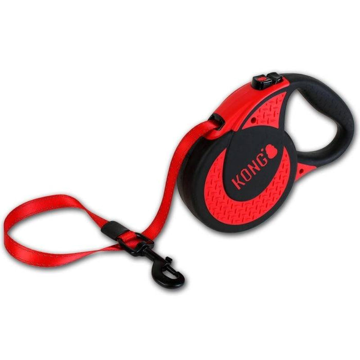 Kong Retractable Leash for Dogs - Ultimate Red 5m (Extra Large)