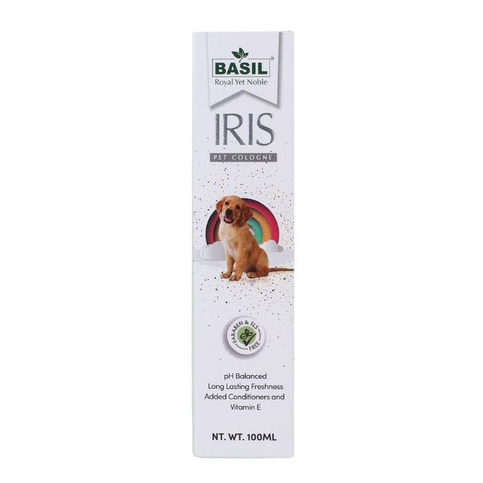 Basil Pet Cologne for Dogs - Iris (100ml)