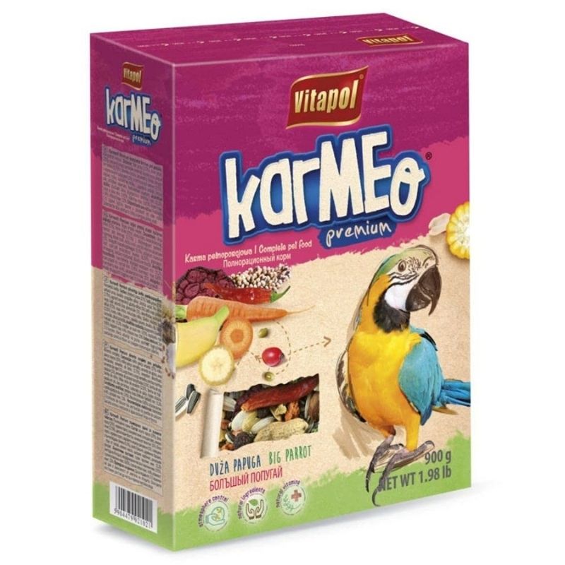 Vitapol Karmeo Premium Food for Big Parrots (900g)