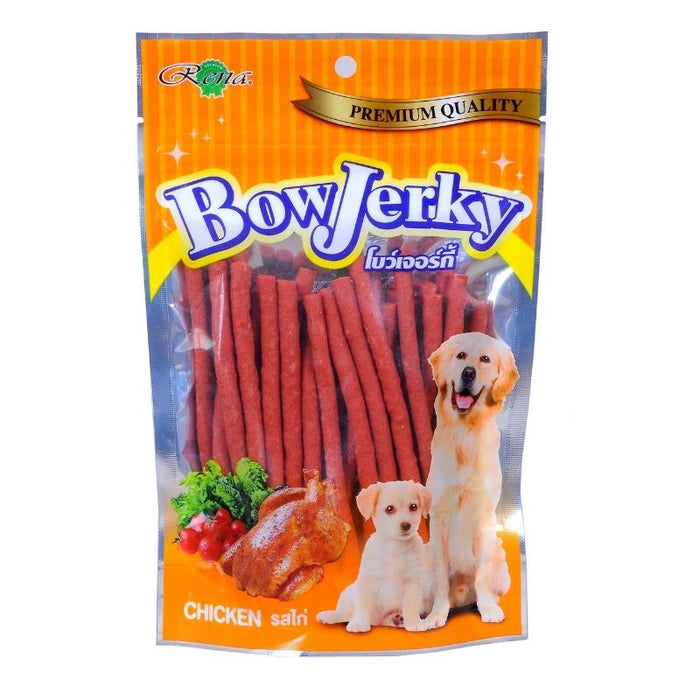 Rena Dog Treats - BowJerky Chicken Sticks (200g)
