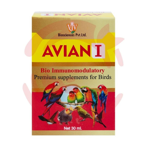 Avian I Bio Immunomodulatory Premium Supplement for Birds (30ml)