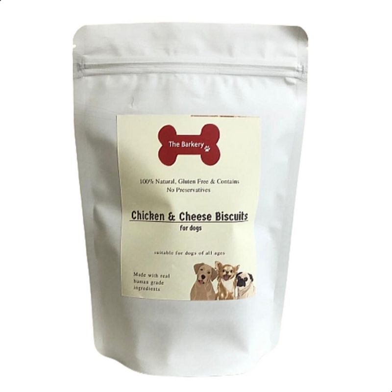 The Barkery by NV Dog Treats - Chicken and Cheese Biscuits - 300g