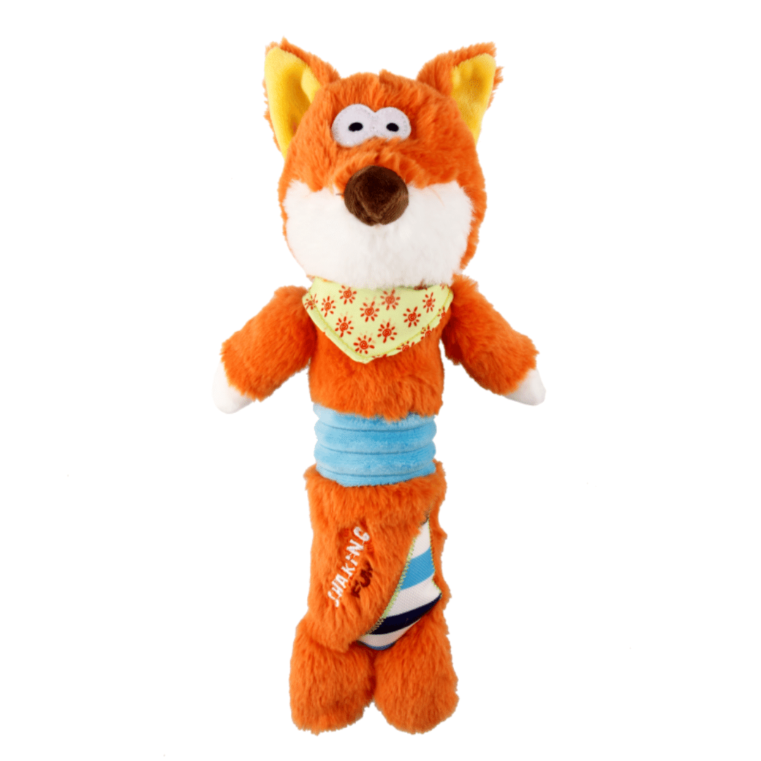 GiGwi Dog Toy - Plush Shaking Fun Fox