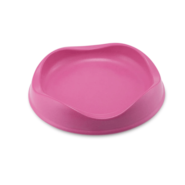 Becopets Bamboo Cat Bowl - Pink