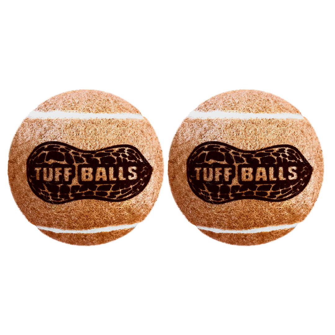 Petsport Tuff Balls Peanut Butter (2pk)