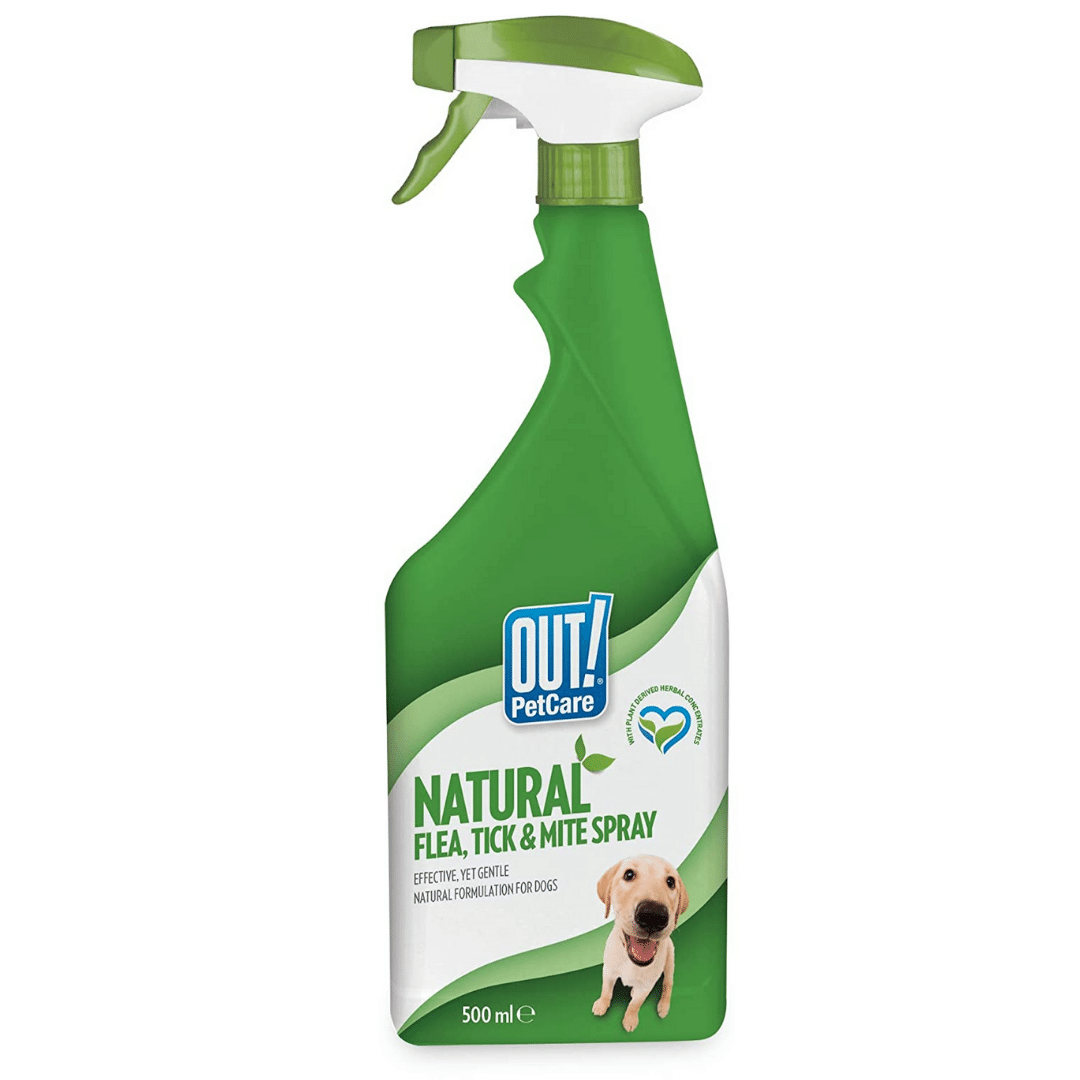 Out! Natural Flea & Tick Spray - 500 ml