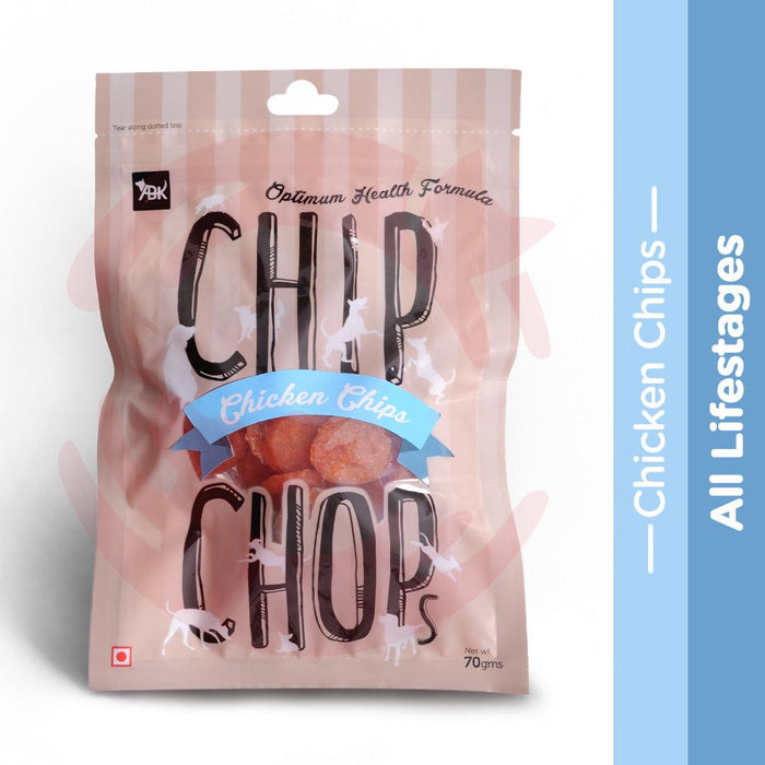 Chip Chops Dog Treats - Chicken Chips Coins