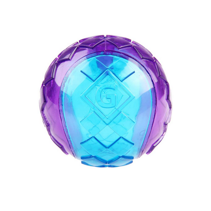 GiGwi Ball Squeaker - Purple/Blue