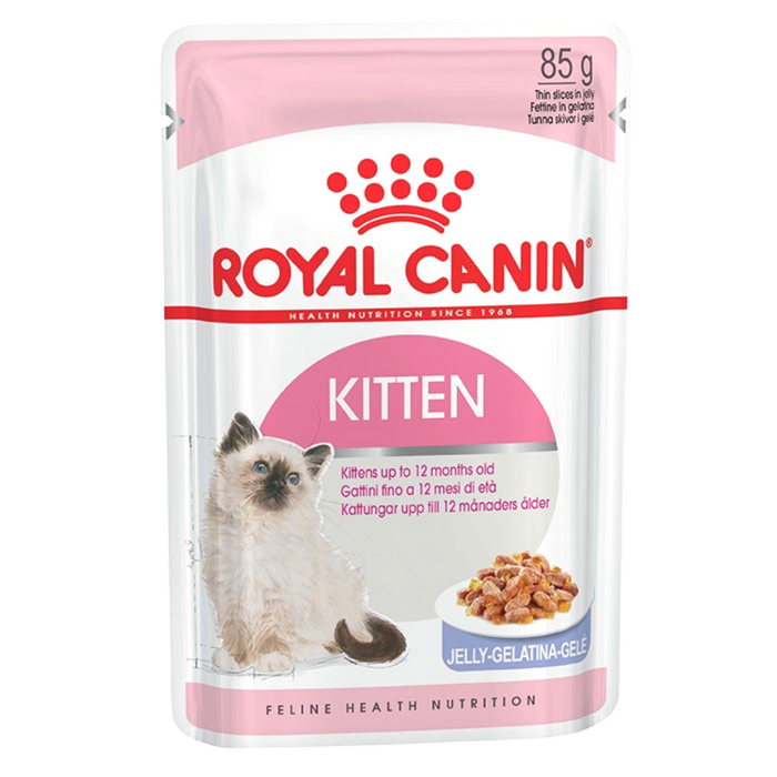 Royal Canin Kitten Jelly Wet Cat Food (85g x 12 Pouches)