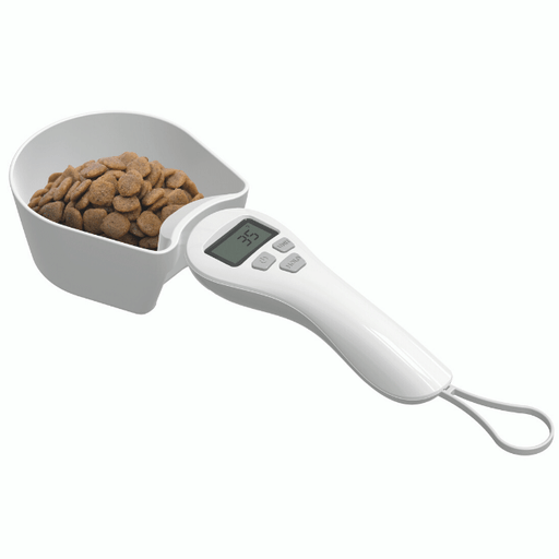 Pet Food Scoop, Dog Food Cups, Plastic Food Scoop with Measuring Lines,  (Includes 1 C, 3/4 C, 1/2 C, 1/4 C), Pet Food Measuring Cups for Dog, Cat  or Bird Food, Injection