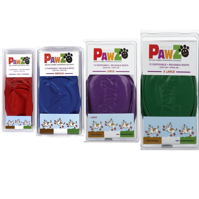 Protex Pawz Color - Reusable & Disposable Dog Boots
