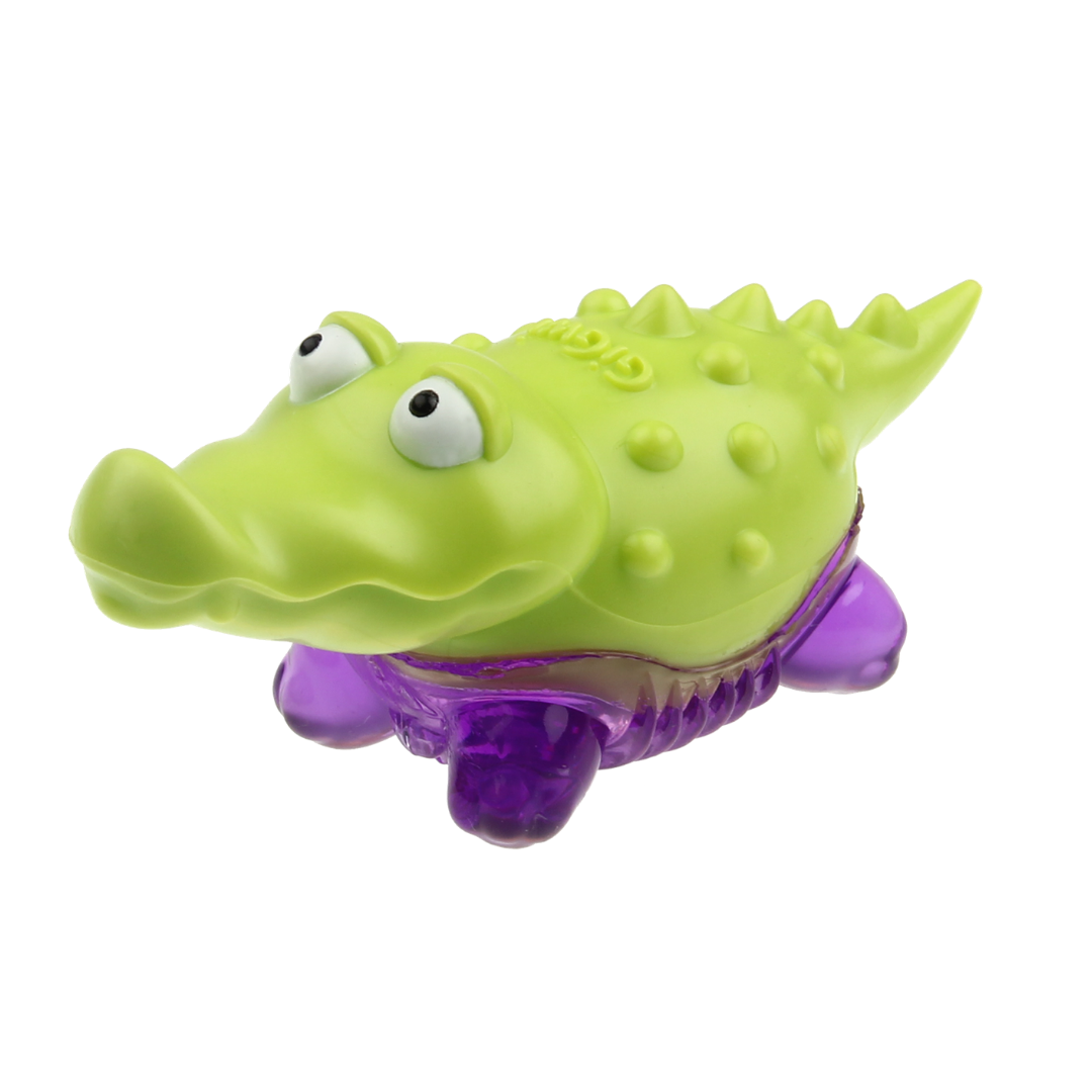GiGwi Dog Toys for Puppies and Small Dogs - Suppa Puppa Alligator