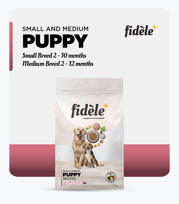 Fidele+ Small & Medium Breed Puppies Dry Dog Food