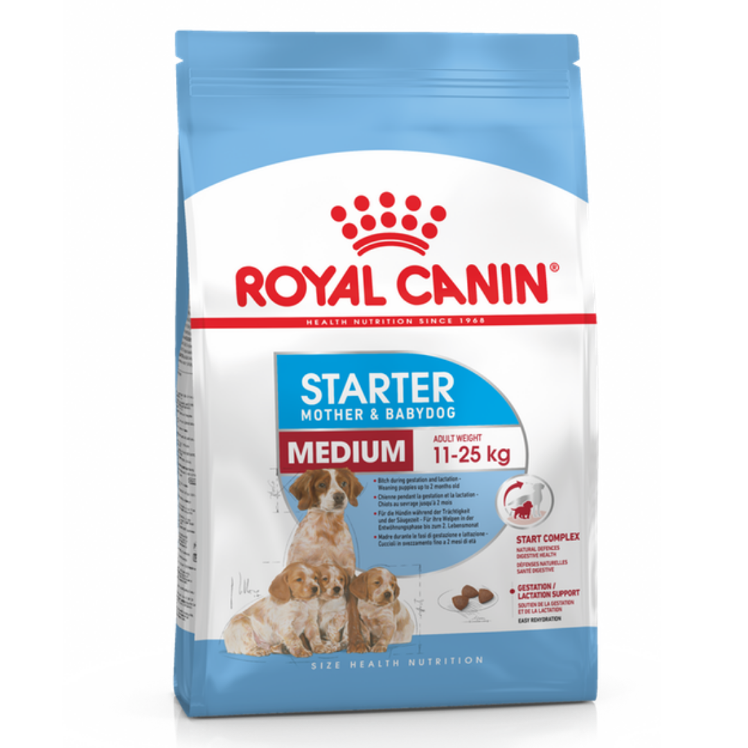 Royal Canin Starter Medium Breed Mother & Babydog Dry Dog Food