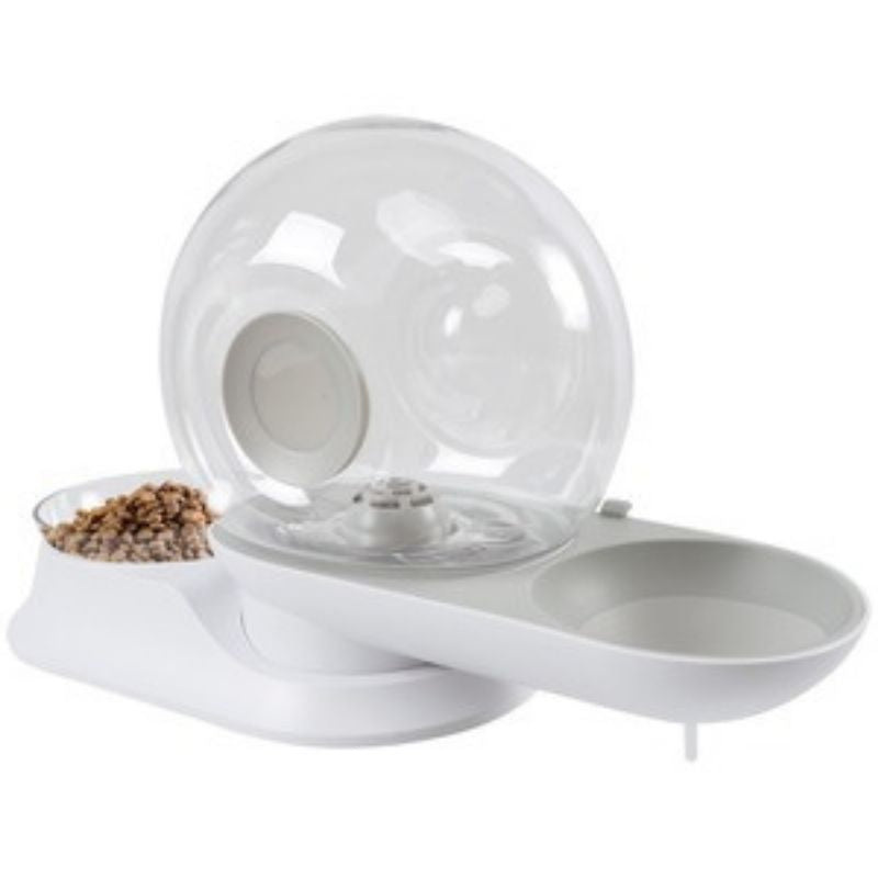 M-Pets Snail Combi Food & Water Dispenser for Pets (240g and 2800ml)
