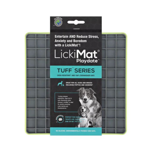 Tuff Playdate - LickiMat Slow Feeder for Dogs - Designed to improve your pet's digestion and oral health.