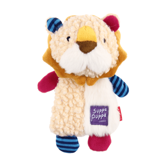 GiGwi Dog Toy - Suppa Puppa Lion With Crinkle