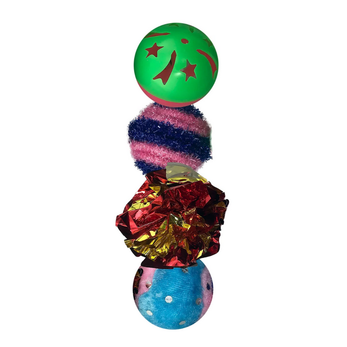 Petsport Cat Toys - Kitty Fun Balls Assorted