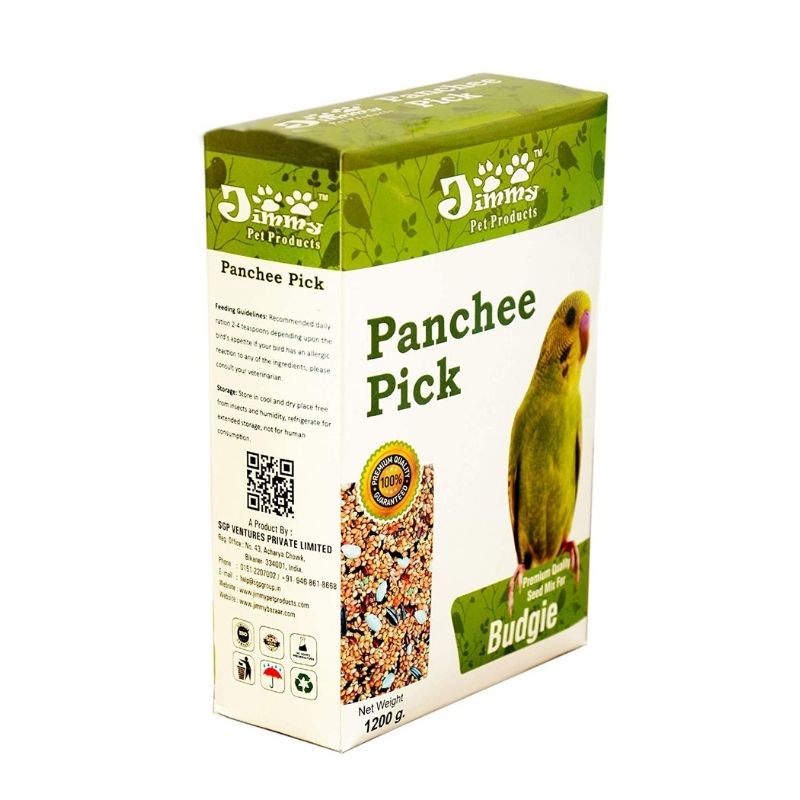 Jimmy Panchee Pick Bird Food for Budgies (1.2kg)
