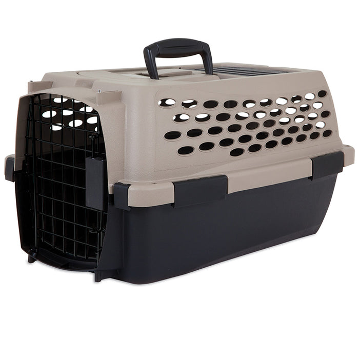 Petmate Pet Travel Carrier - Vari Kennel (Taupe and Black)