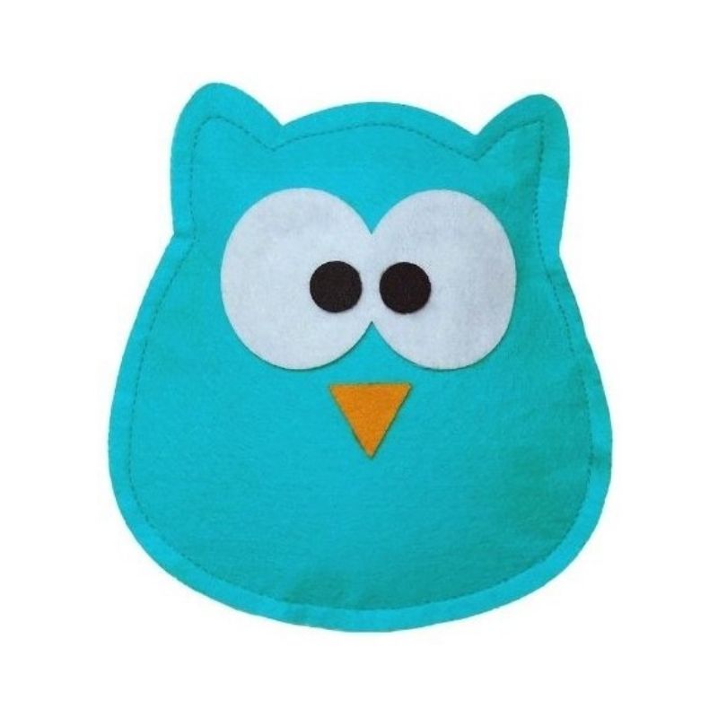 Hriku Cat Toys - Owl Toy with Catnip (Blue)