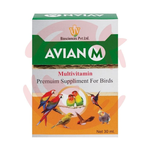 Avian M Premium Multivitamin Supplement for Birds (30ml)