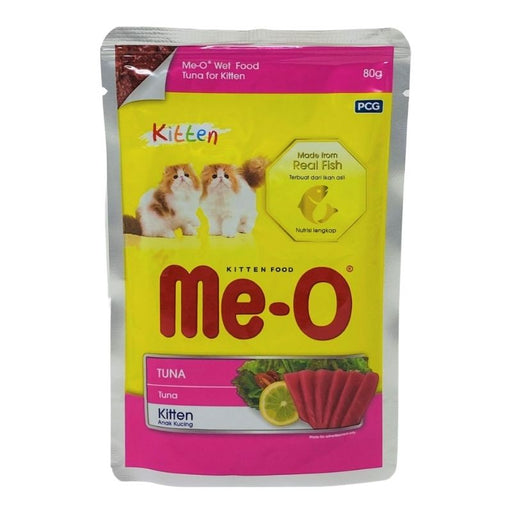 Me-O Wet Cat Food for Kittens - Tuna in Jelly (80g)