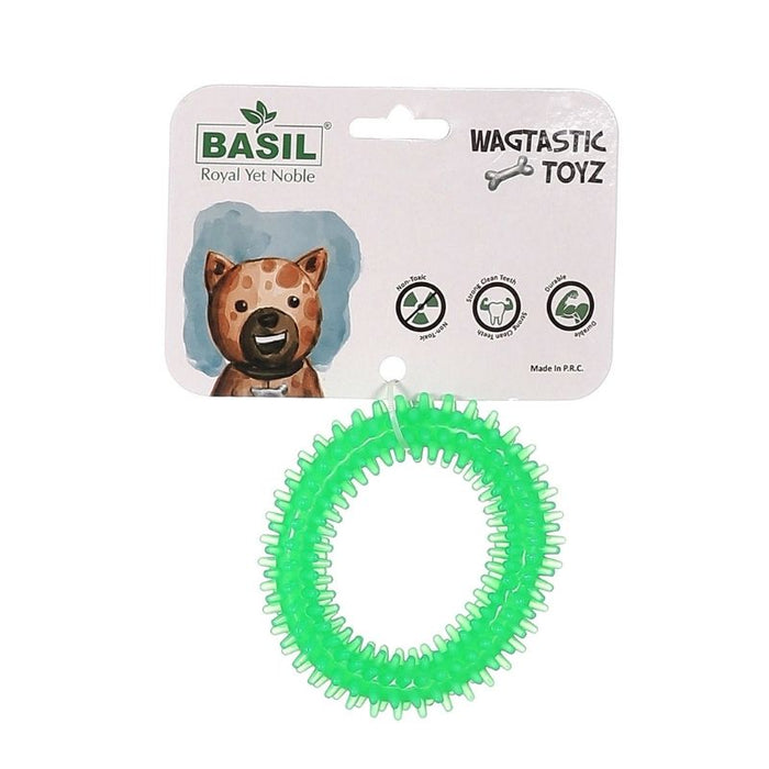 Basil Dog Toys - Spike Teething Ring
