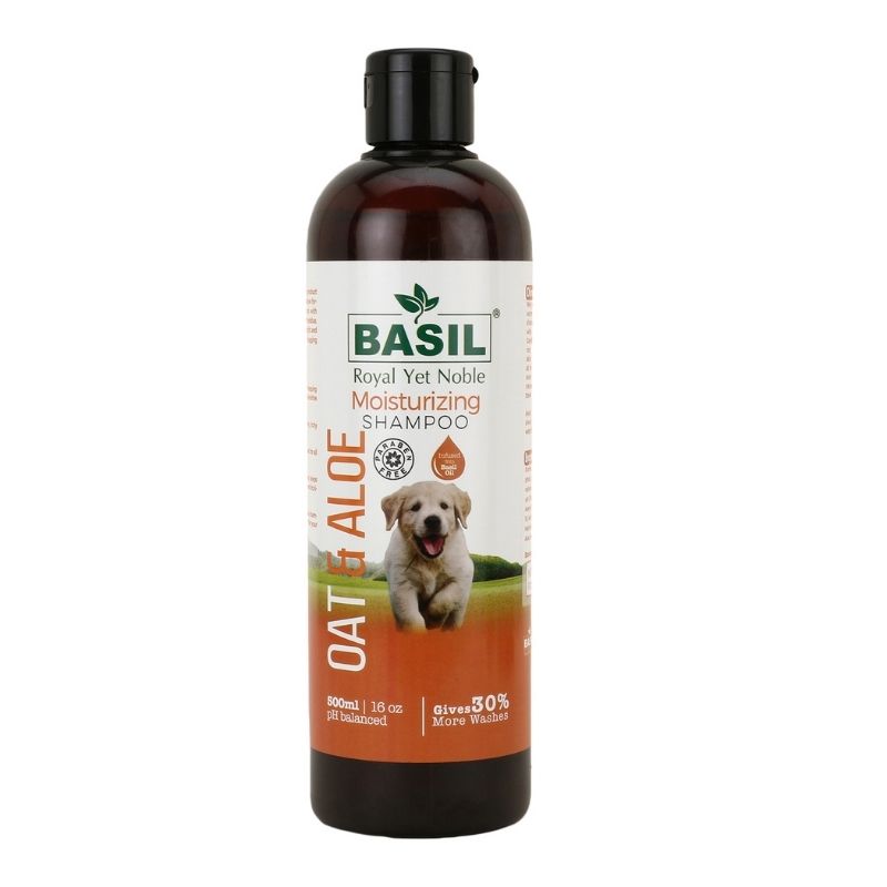 Basil Oats and Aloe Shampoo for Dogs