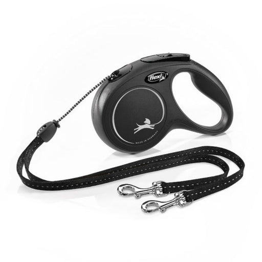 Flexi Retractable Leash for Dogs - New Classic DUO Cord (2 Dogs Leash)