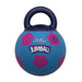GiGwi  Dog Toys - Jumball Basket Ball with Rubber Handle (Blue and Purple)