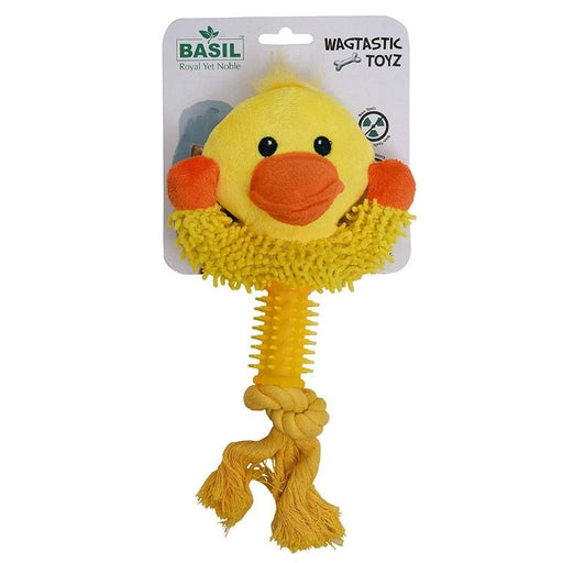 Basil Dog Toys - Squeaky Duck Face