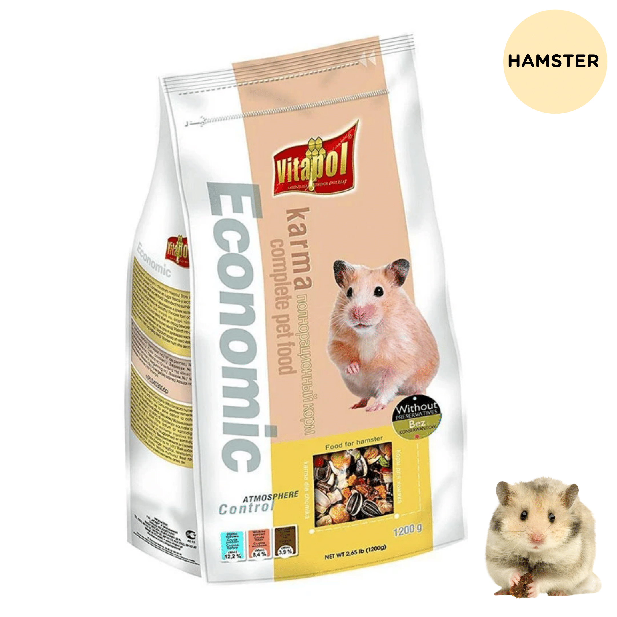 Vitapol Economic Food for Hamsters (1.2kg)
